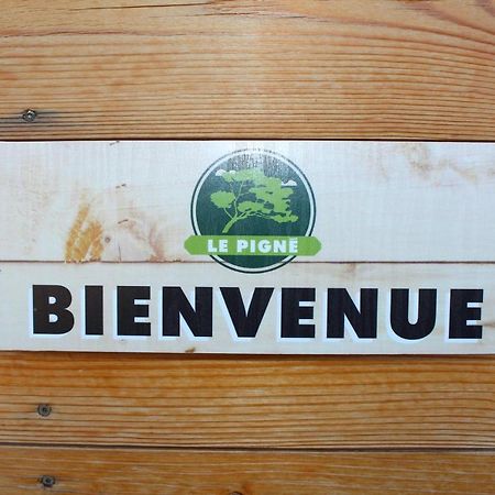 Gite Le Pigne Curbans Exterior foto